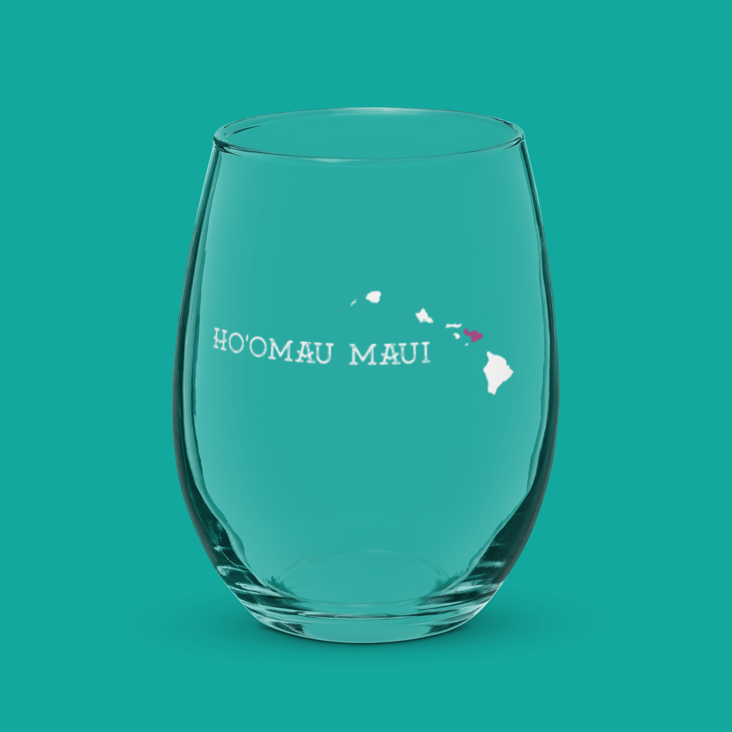 Ho’omau Maui Stemless Wine Glass