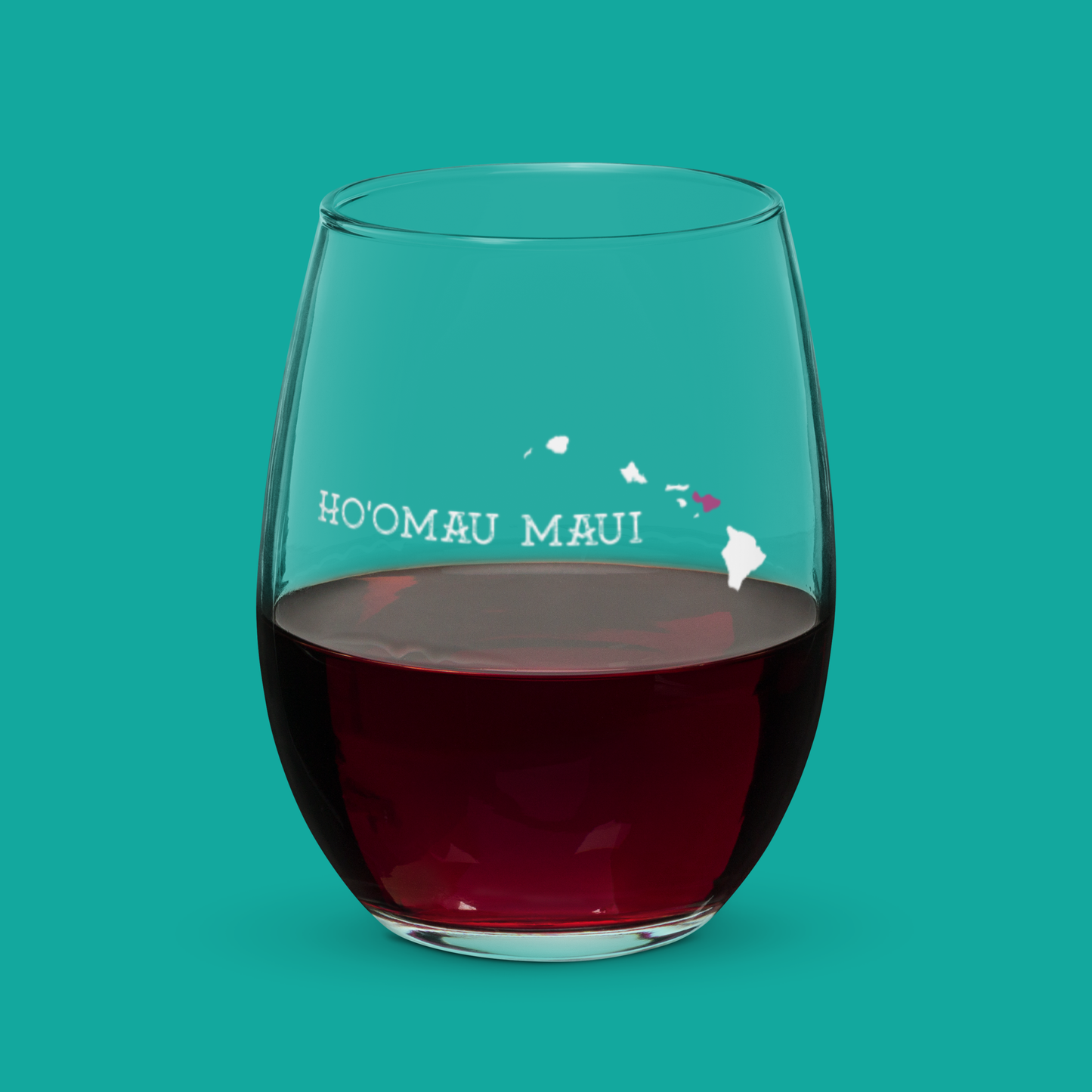 Ho’omau Maui Stemless Wine Glass