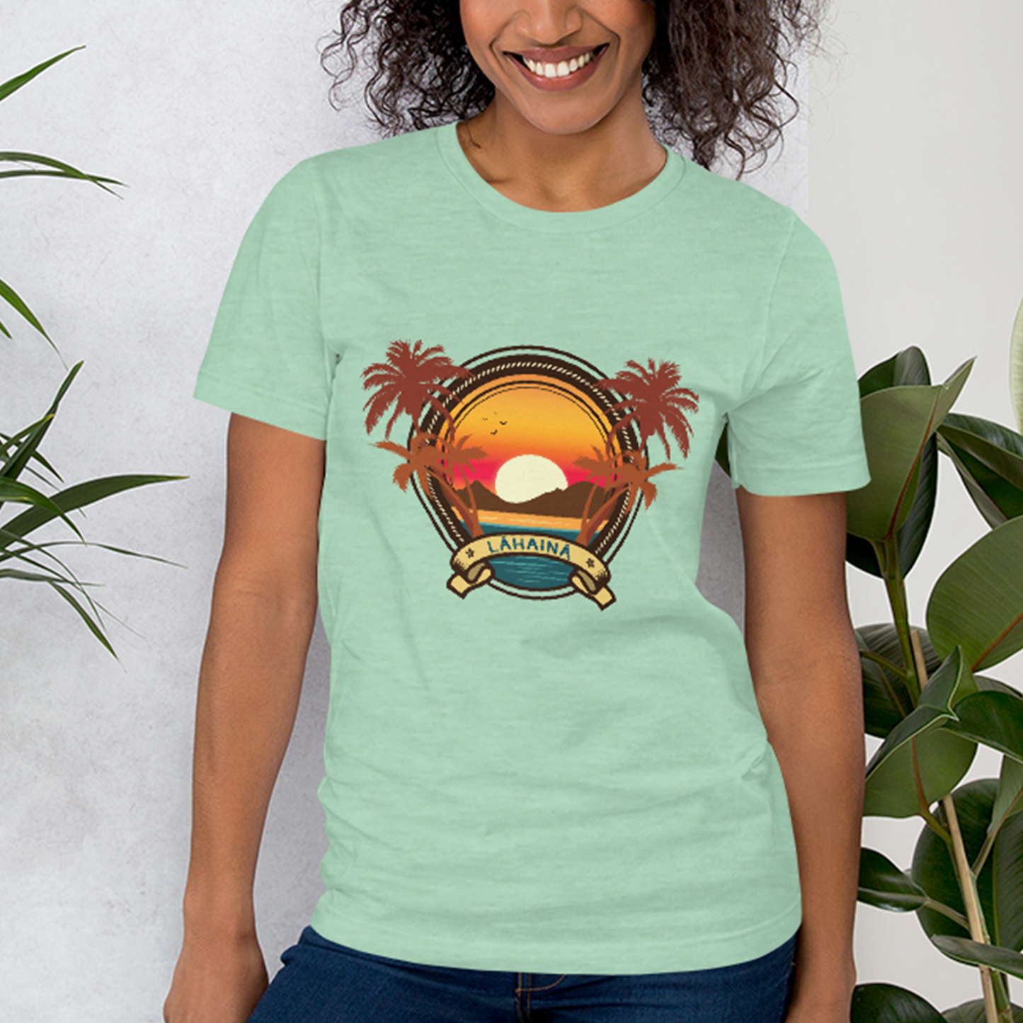 Vintage Lāhainā T-Shirt (Unisex, Mint)